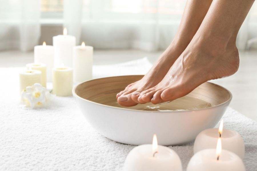 Healing Memories Through Foot Soaking with Sweet Orange