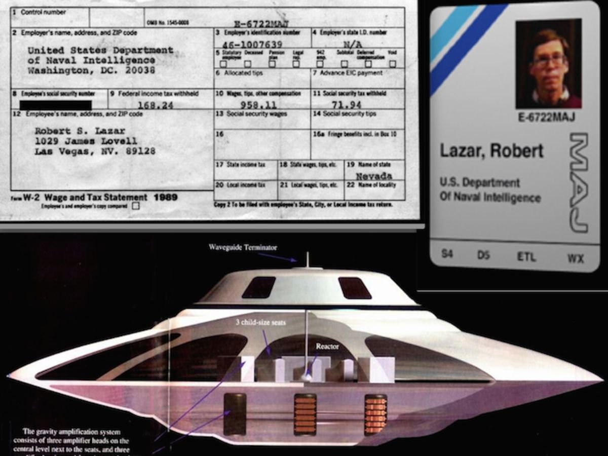 credentials Bob Lazar